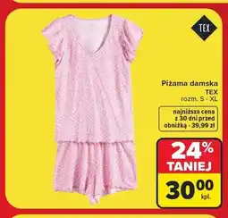 Carrefour Piżama damska TEX oferta