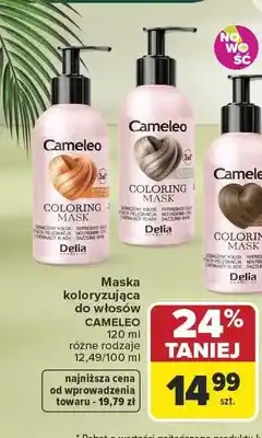 Carrefour Maska koloryzująca do włosów Delia Cameleo oferta