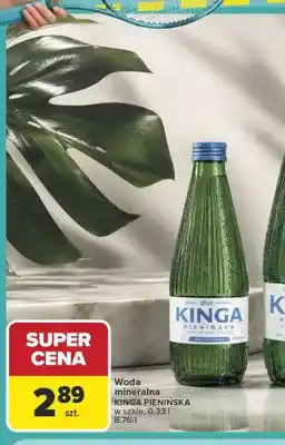 Carrefour Woda mineralna Kinga Pienińska oferta