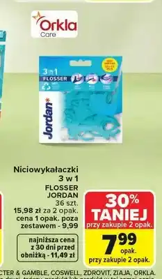 Carrefour Niciowykałaczki Jordan 3 w 1 Flosser oferta
