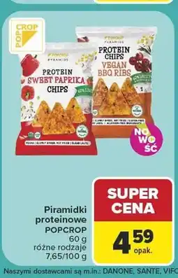 Carrefour Piramidki proteinowe Popcrop Sweet Paprika oferta
