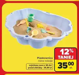 Carrefour Piaskownica oferta