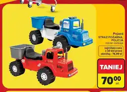 Carrefour Pojazd zabawkowy Policja oferta
