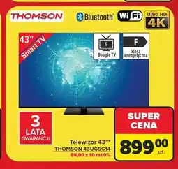 Carrefour Telewizor 43 Thomson 43UG5C14 oferta