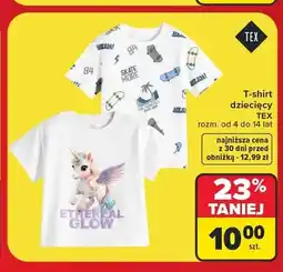 Carrefour T-shirt dziecięcy TEX oferta