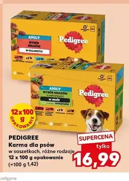 Kaufland Karma dla psów Pedigree 12-pak oferta