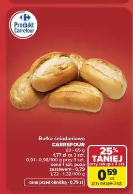 Bułka śniadaniowa Carrefour