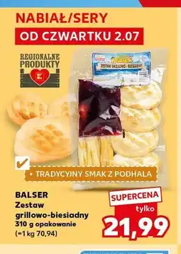Kaufland Ser zestaw grillowo-biesiadny Balser oferta