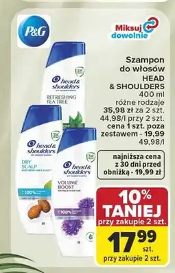Carrefour Szampon do włosów Head & Shoulders Refreshing Tea Tree oferta