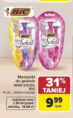Carrefour Maszynki do golenia Bic Miss Soleil oferta