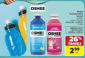 Carrefour Napój funkcjonalny OSHEE Vitamin Water Magnez + B6 oferta