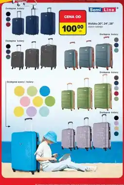 Carrefour Walizka 28 Semi Line oferta