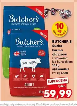 Kaufland Sucha karma dla psów Butcher's z kurczakiem oferta