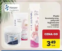 Carrefour Płatki kosmetyczne Cleanic Pure Effect oferta