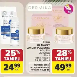 Carrefour Krem do twarzy Dermika Luxury Placenta 60+ oferta