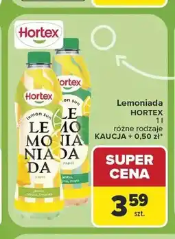 Carrefour Lemoniada Hortex Lemon Sun z miętą oferta