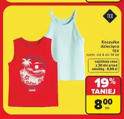 Carrefour Koszulka dziecięca TEX oferta