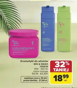 Carrefour Maska do włosów Hiskin Mix & Wash oferta