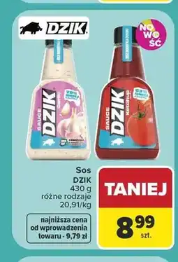 Carrefour Sos Dzik Garlic oferta