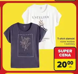 Carrefour T-shirt damski oferta
