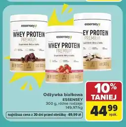 Carrefour Odżywka białkowa Essensey Whey Protein Premium czekoladowa oferta