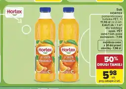 Carrefour Sok pomarańczowy Hortex oferta