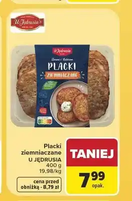 Carrefour Placki ziemniaczane U Jędrusia oferta