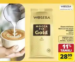 Carrefour Kawa mielona Woseba Mocca Fix Gold oferta