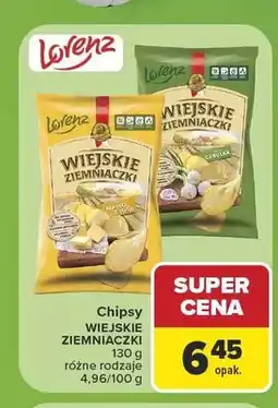 Carrefour Chipsy Wiejskie Ziemniaczki masło z solą oferta