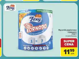 Carrefour Ręcznik papierowy Foxy Tornado oferta