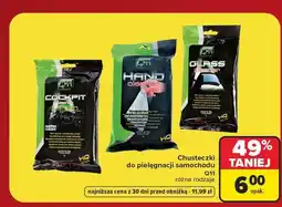 Carrefour Chusteczki do pielęgnacji samochodu Q11 Glass oferta
