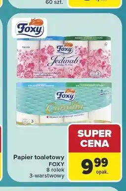 Carrefour Papier toaletowy Foxy oferta