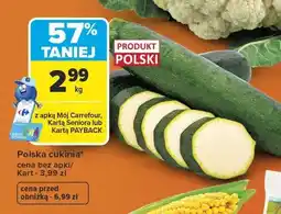 Carrefour Cukinia polska oferta
