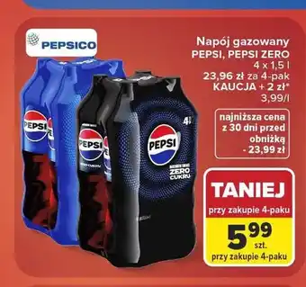 Carrefour Napój gazowany Pepsi oferta