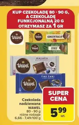 Carrefour Czekolada nadziewana Malaga Wawel oferta