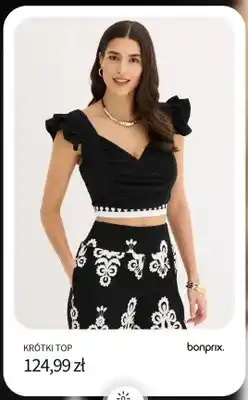 BonPrix Krótki top Bonprix oferta