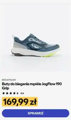 Buty do biegania męskie Decathlon JogFlow 190 Grip