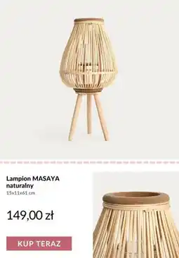 Homla Lampion MASAYA naturalny oferta