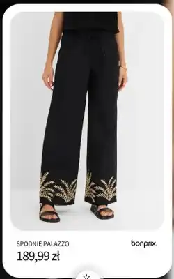 BonPrix Spodnie palazzo Bonprix oferta