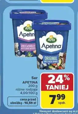Carrefour Ser Apetina Garlic & Parsley Arla oferta
