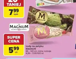 Carrefour Lody na patyku Magnum Pistachio Signature oferta