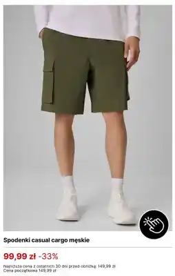 4F Spodenki casual cargo męskie oferta