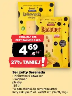 Netto Ser żółty Serenada oferta