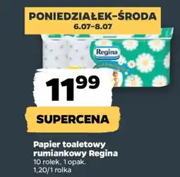 Netto Papier toaletowy rumiankowy regina oferta