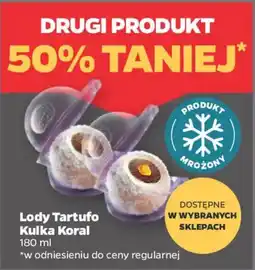 Netto Lody tartufo kulka koral oferta