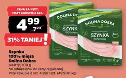 Netto Szynka 100% mięsa dolina dobra oferta