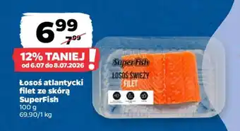Netto Łosoś atlantycki filet ze skórą superfish oferta