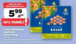 Netto Łosoś sałatkowy wędzony fisher king oferta