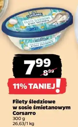Netto Filety śledziowe w sosie śmietanowym corsarro oferta