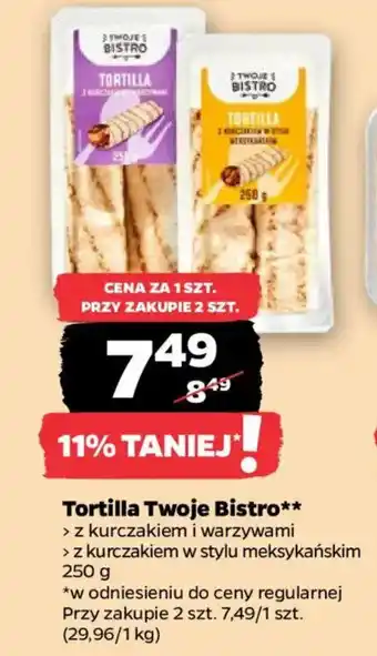 Netto Tortilla twoje bistro oferta